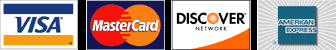 Visa Mastercard AMEX Discover Logo